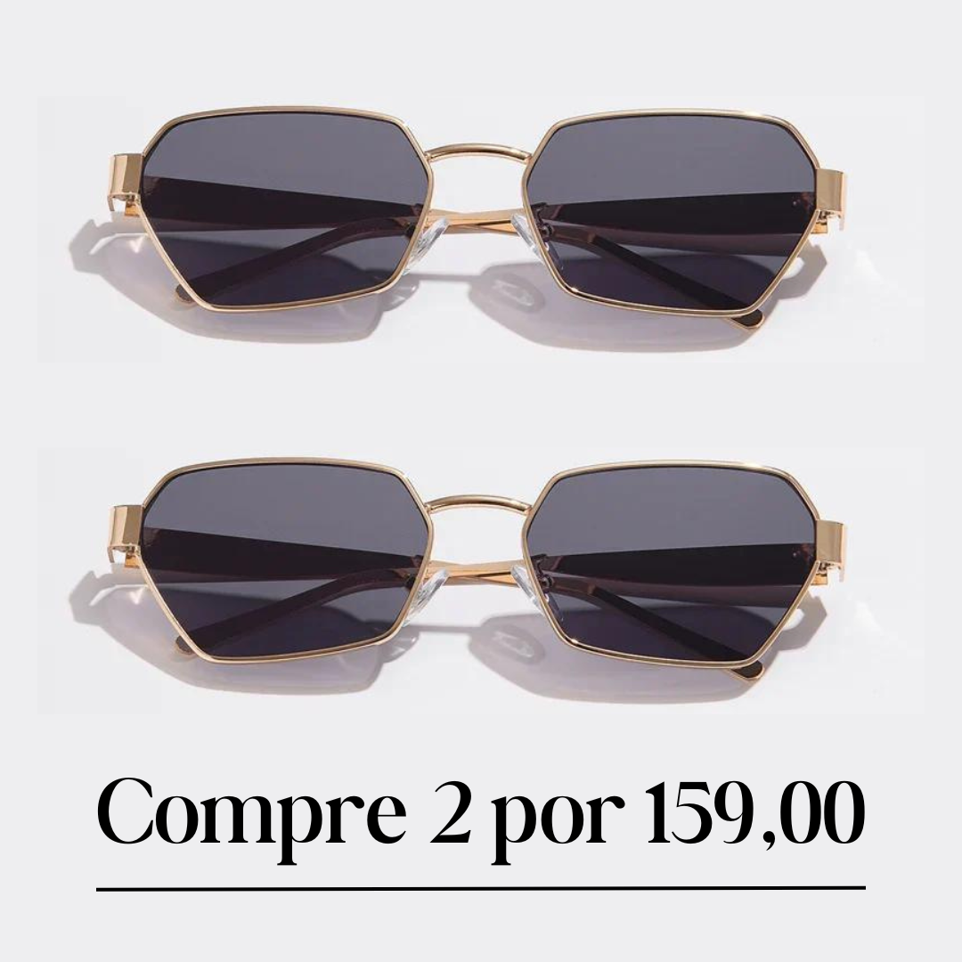 Óculos de Sol Retangulares Noiré - Compre 2 por 159,00