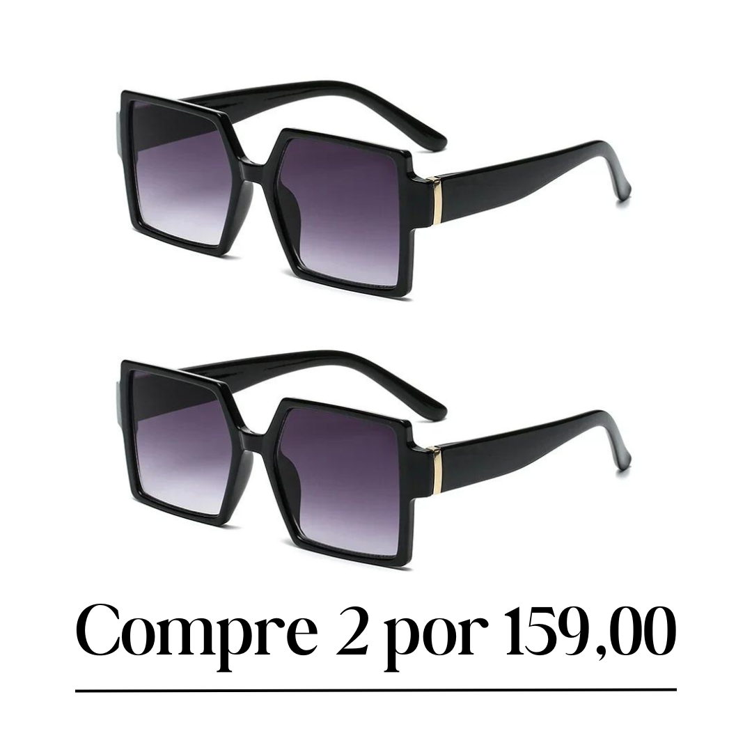 Óculos de Sol Quadrado Céleste - Compre 2 por 159,00