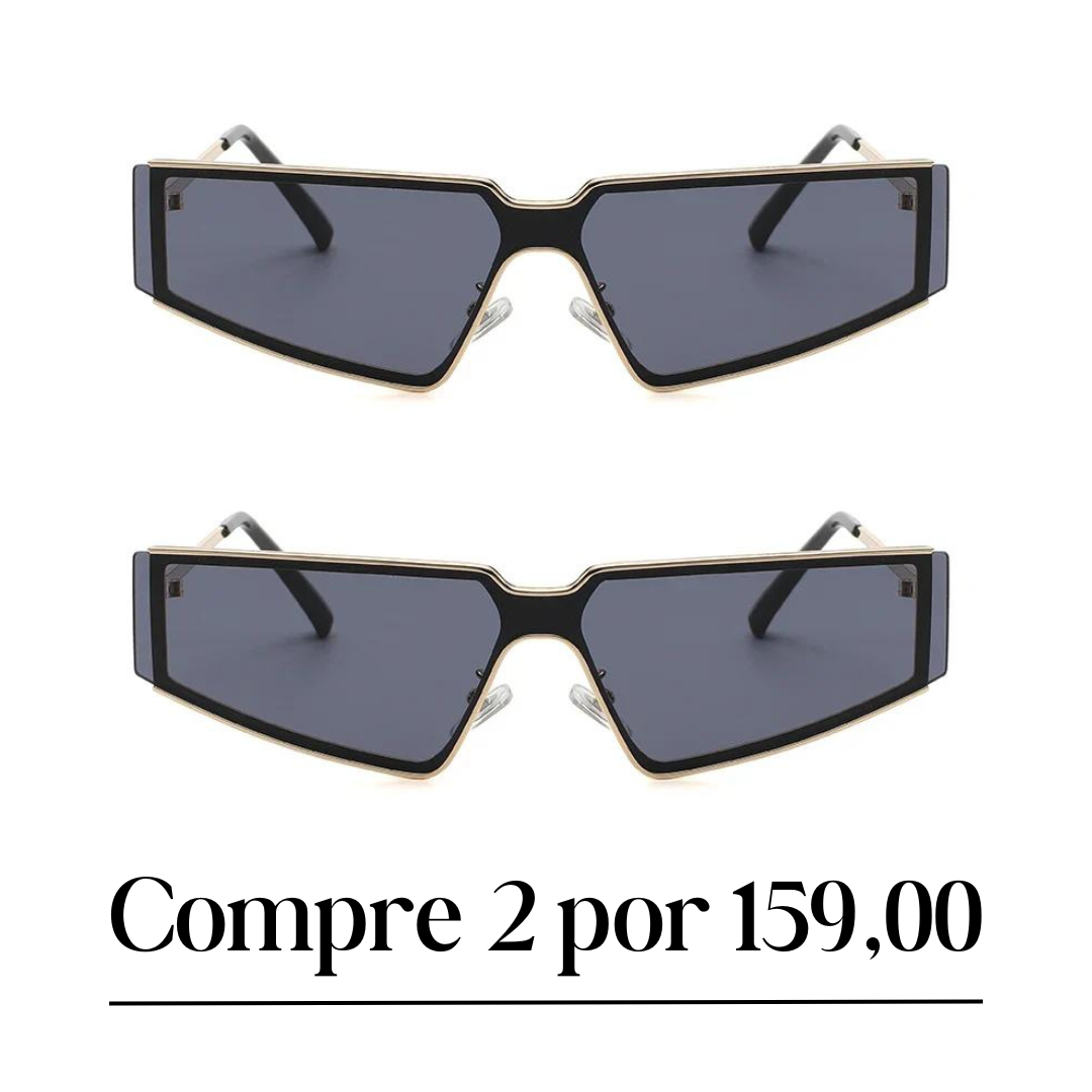 Óculos de Sol Retangular Noctura - Compre 2 por 159,00